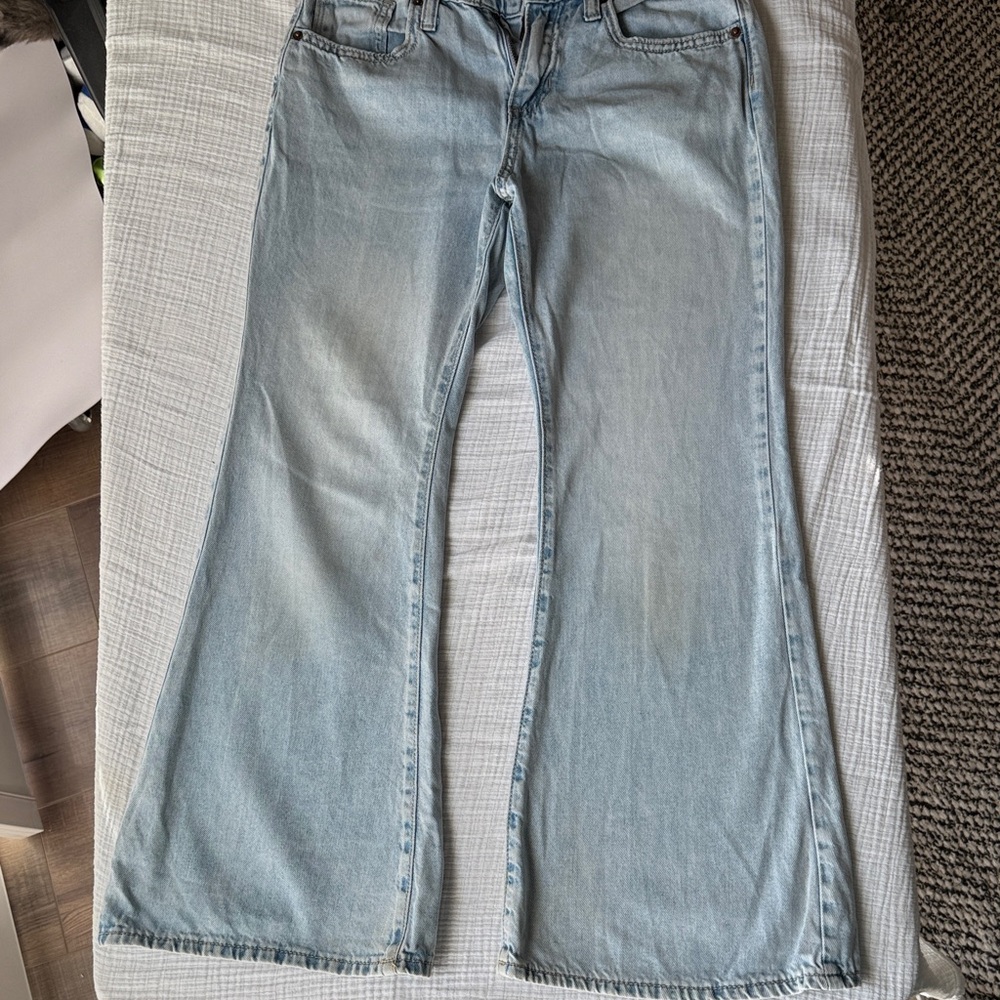 Old Navy Kids Light Blue Flared Jeans